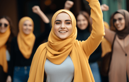 hijab parels